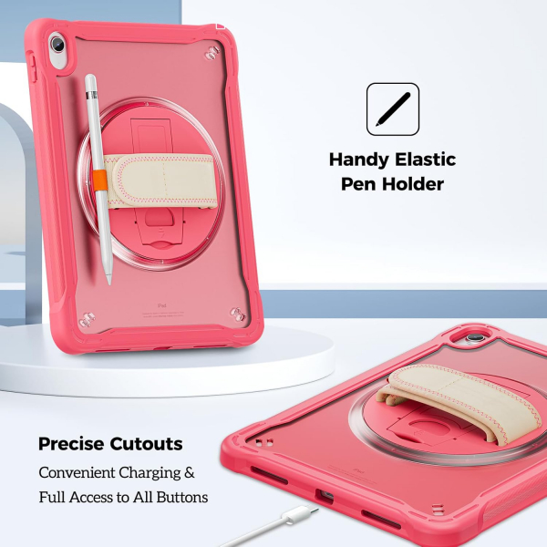 ProCase Apple iPad A16 Kickstandl Klf (11 in)-Melonpink