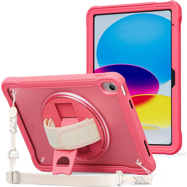 ProCase Apple iPad A16 Kickstandl Klf (11 in)-Melonpink