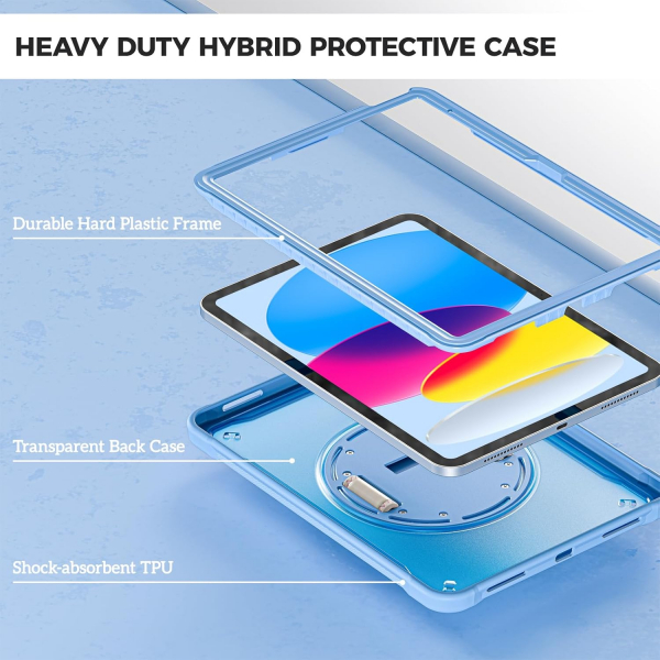 ProCase Apple iPad A16 Kickstandl Klf (11 in)-Blue