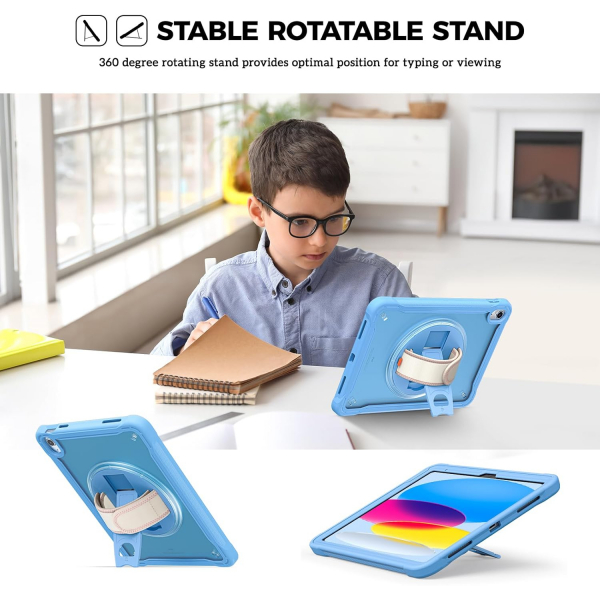ProCase Apple iPad A16 Kickstandl Klf (11 in)-Blue