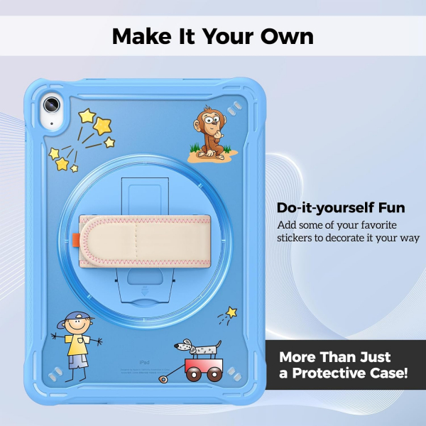 ProCase Apple iPad A16 Kickstandl Klf (11 in)-Blue