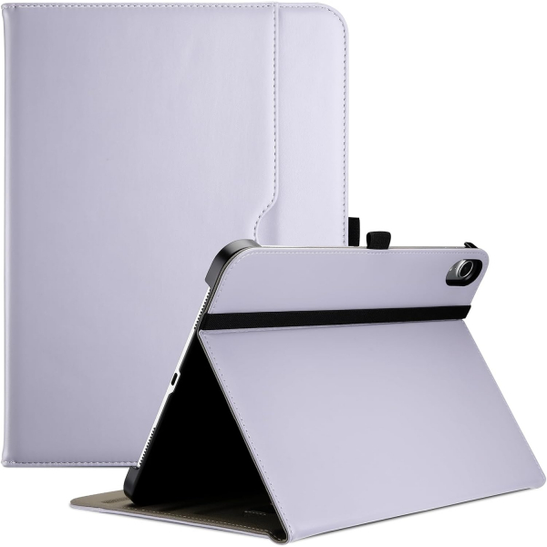 ProCase Apple iPad A16 Deri Klf (11 in)-Lightpurple