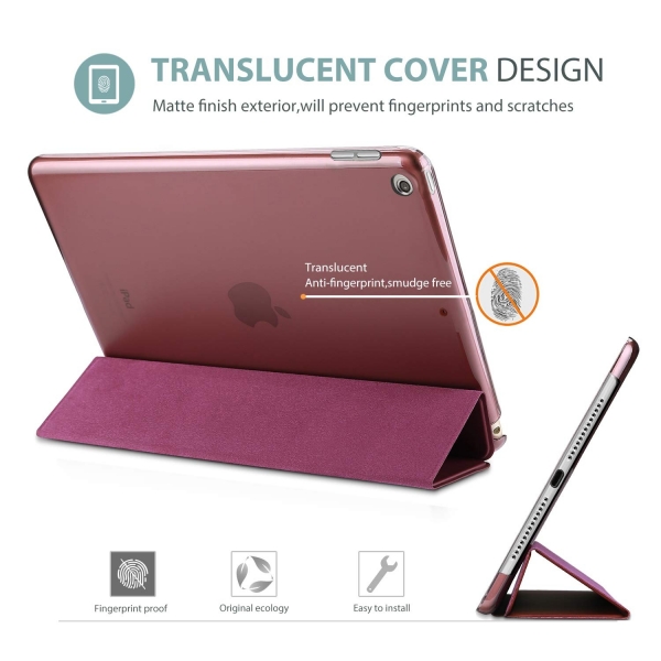 ProCase Apple iPad Klf (10.2 in)(2019)-Wine