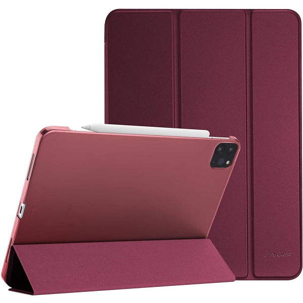 ProCase Apple iPad Pro Klf (11 in)(2.Nesil)-Wine