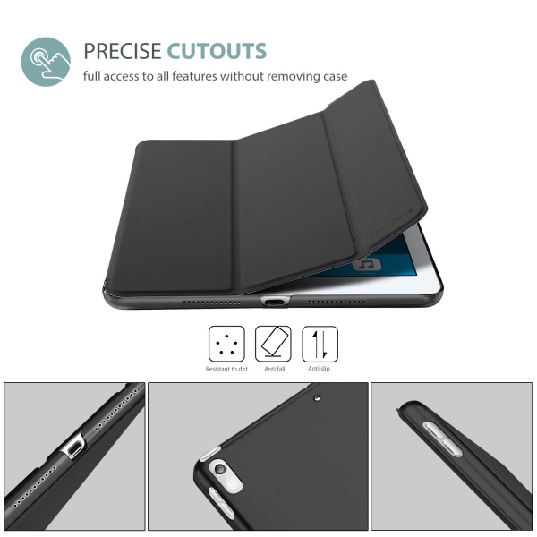 ProCase Apple iPad Pro Ultra Slim Stand Kılıf (10.5 inç)-Black