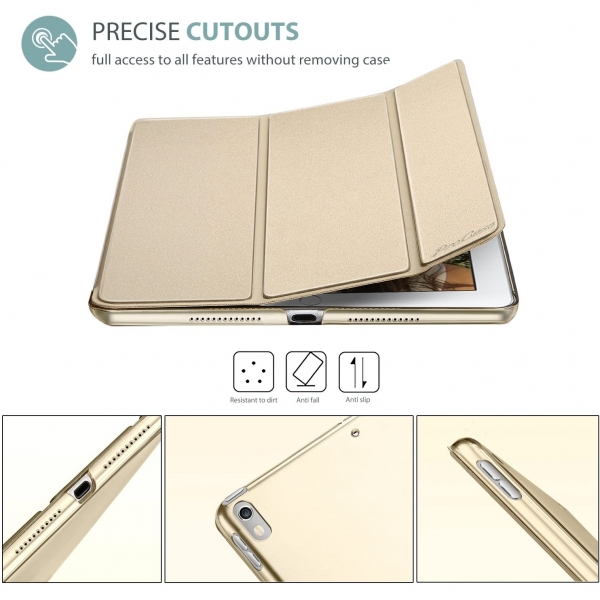 ProCase Apple iPad Pro Ultra Slim Stand Kılıf (10.5 inç)-Gold