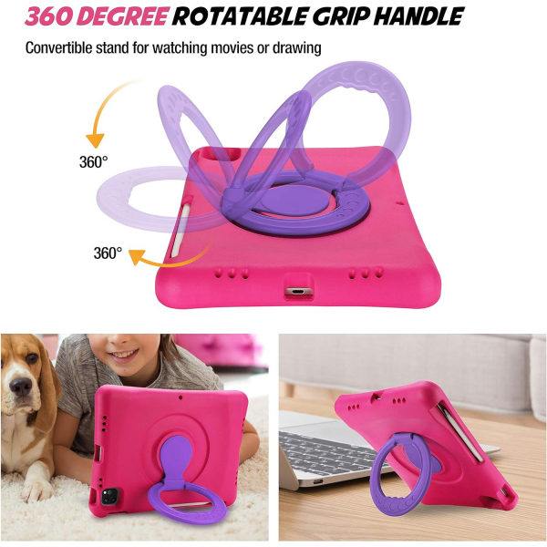 ProCase ocuklar in iPad Air Klf (11/10.9 in)-Magenta