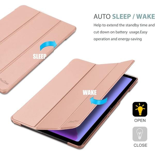 ProCase Galaxy Tab A7 Standl Klf (10.4 in)-RoseGold