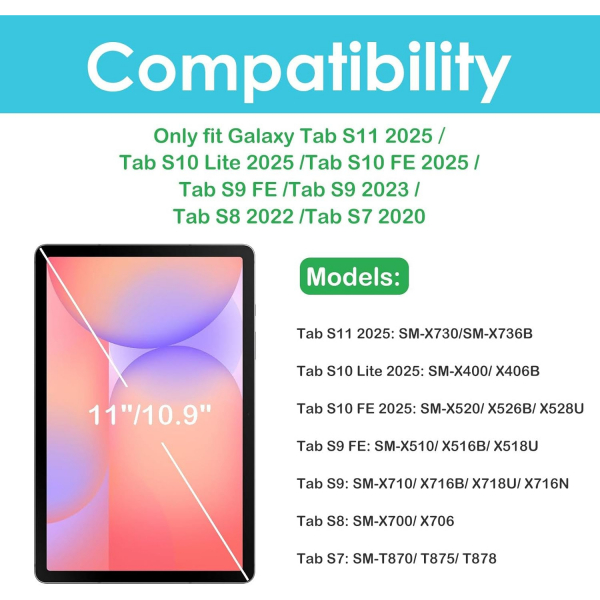 ProCase Galaxy Tab S10 FE Ekran Koruyucu (2 Adet)