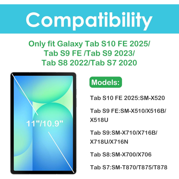 ProCase Galaxy Tab S10 FE Ekran Koruyucu (2 Adet)