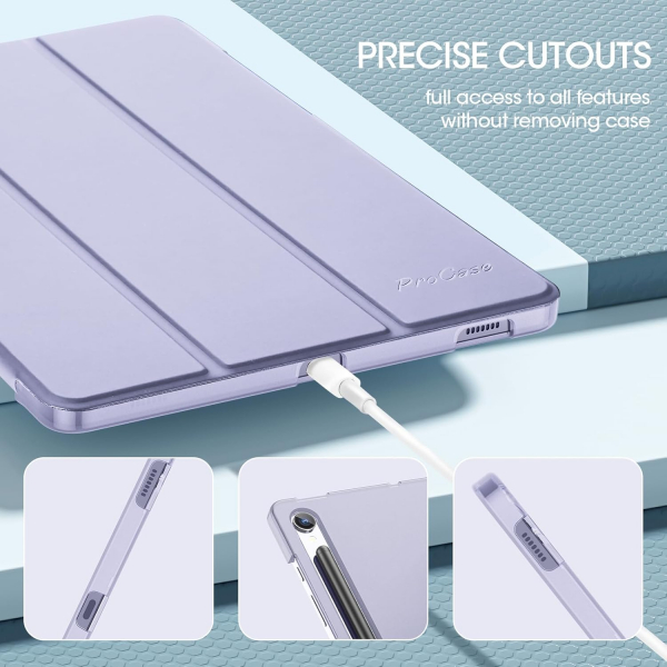 ProCase Samsung Galaxy Tab S10 FE nce Klf-Lavender
