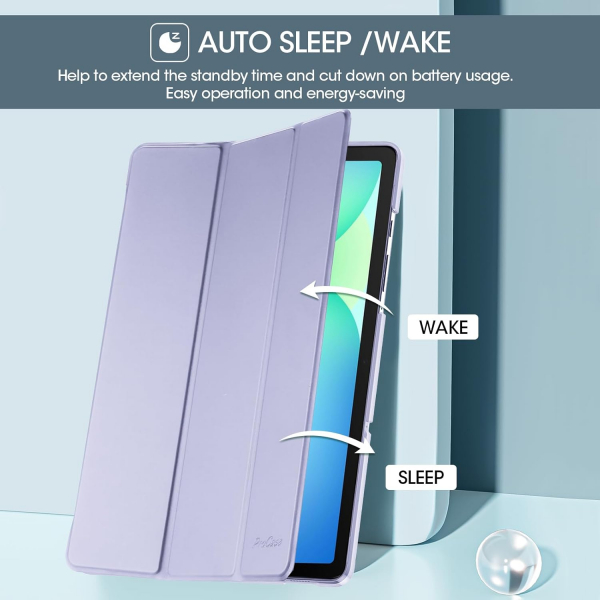 ProCase Samsung Galaxy Tab S10 FE nce Klf-Lavender