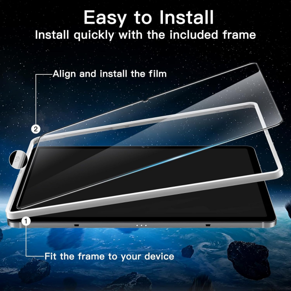 JETech Galaxy Tab S10 FE Plus Ekran Koruyucu (2 Adet)
