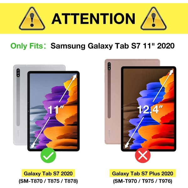 ProCase Samsung Galaxy Tab S7 Klf (11 in)-Black