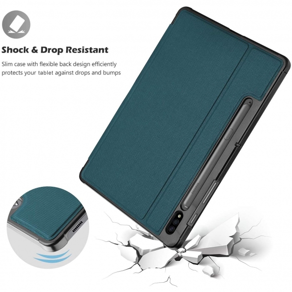 ProCase Galaxy Tab S7 Plus Folio Klf (12.4 in)-Teal