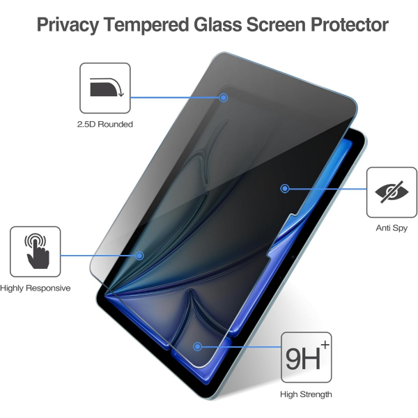 ProCase Privacy iPad Air 6.Nesil Ekran Koruyucu (11in)