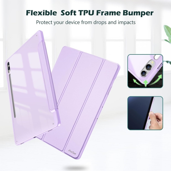 ProCase Galaxy Tab S9 FE Plus nce Klf-Lavender