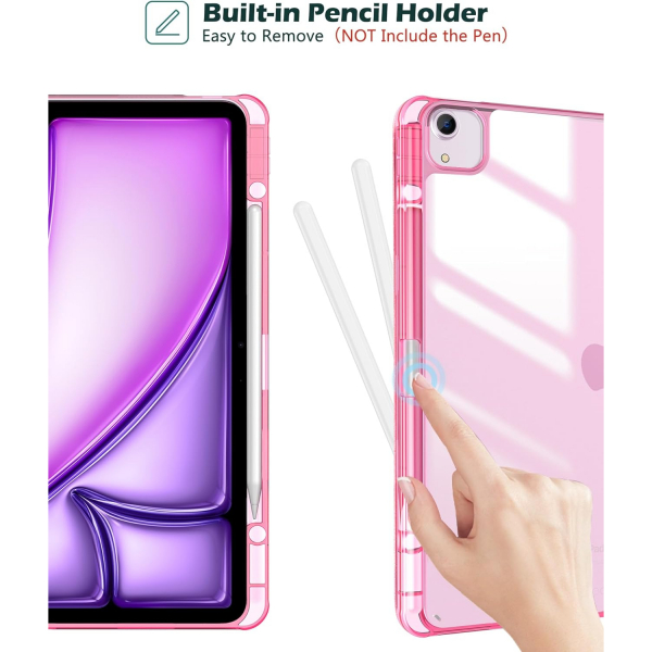 ProCase Smart Folio iPad Air M2 Klf (13 in)-Melonpink
