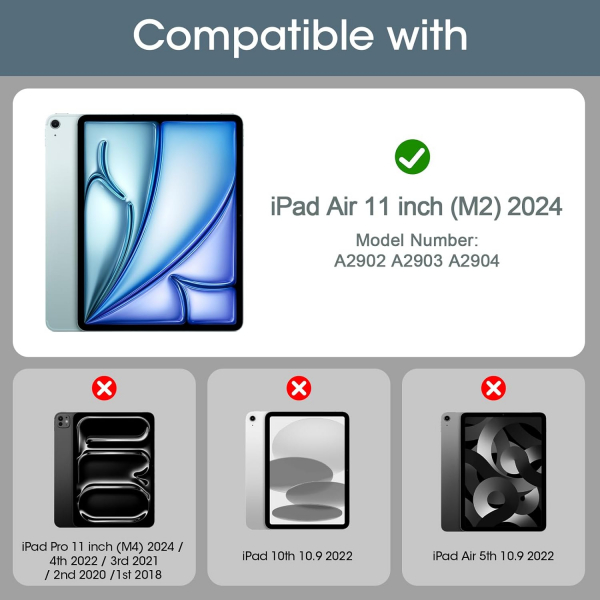 ProCase iPad Air Ekran Koruyucu (6.Nesil)(2 Adet)