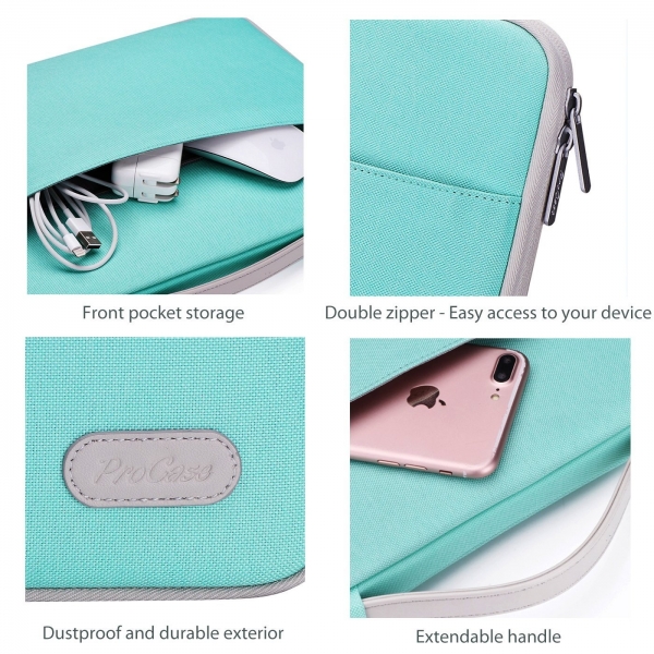 ProCase Laptop antas (13/13.5 in)-Turquoise