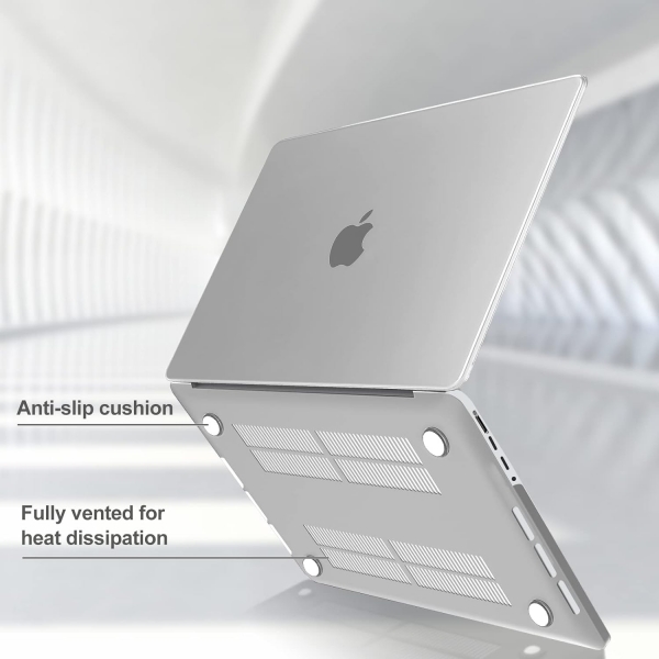 ProCase MacBook Pro nce Koruyucu Sert Klf (14 in)-Crystal