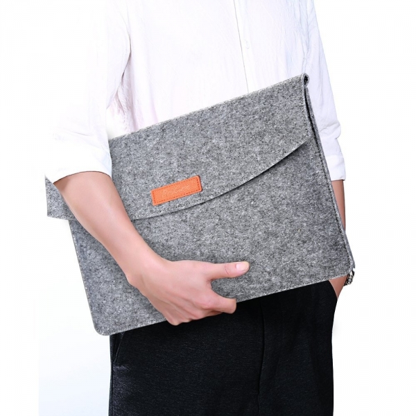 ProCase Macbook Sleeve Klf (15 - 15.4 in)-Grey