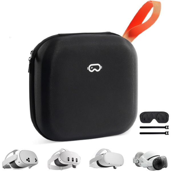 ProCase Me ta Quest 3/2 Tama antas-Black