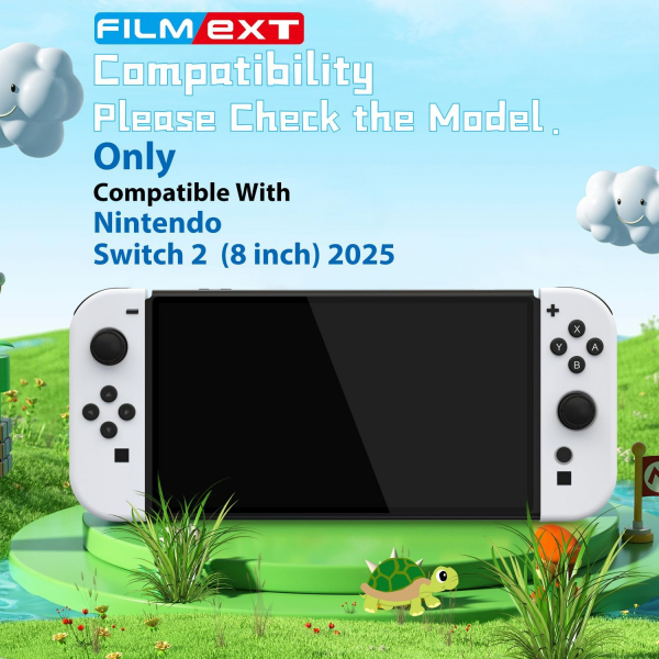 FILMEXT Nintendo Switch 2 Ekran Koruyucu (2 Adet)