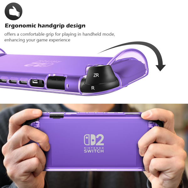 ProCase Nintendo Switch 2 Koruyucu Klf-Purple