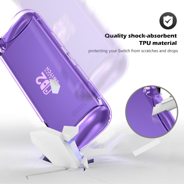 ProCase Nintendo Switch 2 Koruyucu Klf-Purple