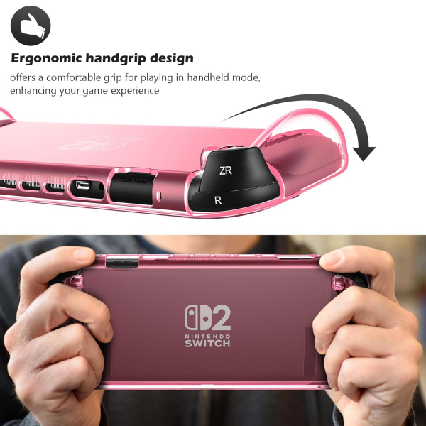 ProCase Nintendo Switch 2 Koruyucu Klf-Pink