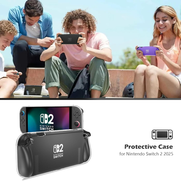 ProCase Nintendo Switch 2 Koruyucu Klf-Clear