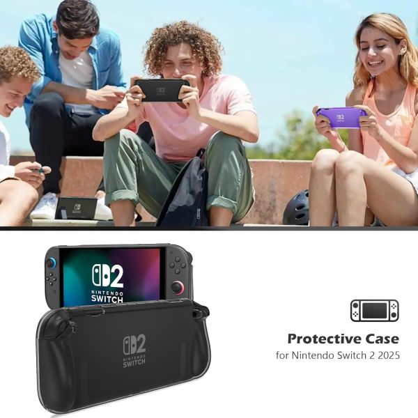 ProCase Nintendo Switch 2 Koruyucu Klf-Black 