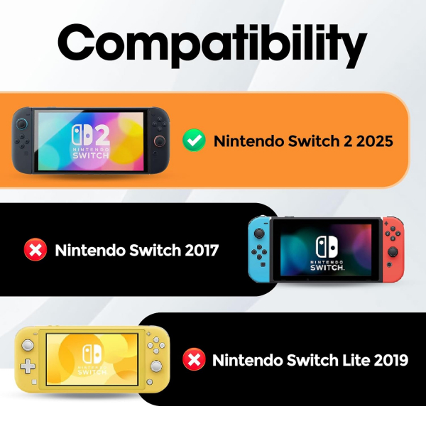 ProCase Nintendo Switch 2 Byk Tama antas 