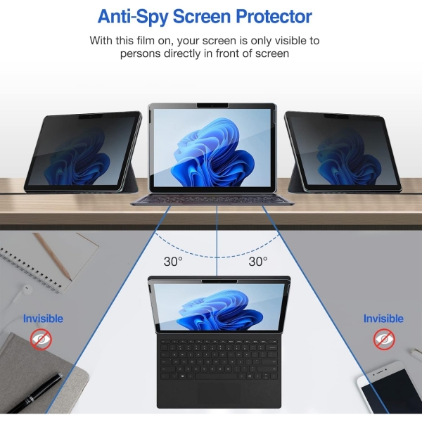 ProCase Privacy Surface Go 3 Ekran Koruyucu