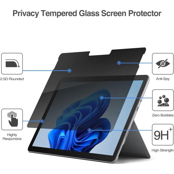 ProCase Privacy Surface Go 3 Ekran Koruyucu