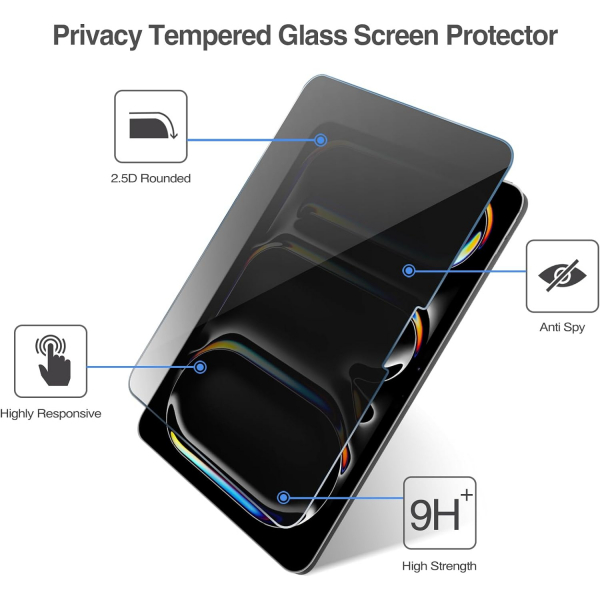 ProCase Privacy iPad Pro/Air Ekran Koruyucu (13 in)