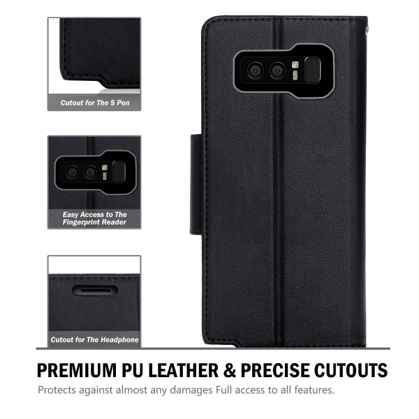 ProCase Samsung Galaxy Note 8 Czdan Klf-Black
