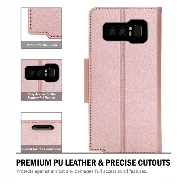 ProCase Samsung Galaxy Note 8 Czdan Klf-Pink