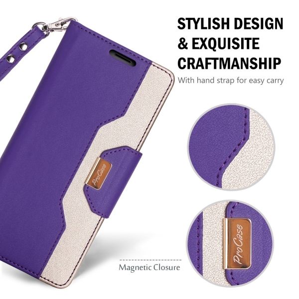 ProCase Samsung Galaxy Note 8 Czdan Klf-Purple