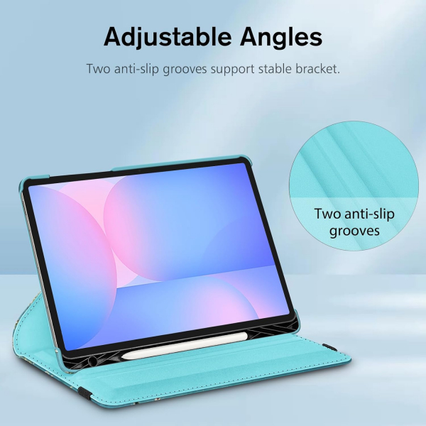 Fintie Samsung Galaxy Tab S10 FE Rotating Klf-Blossom