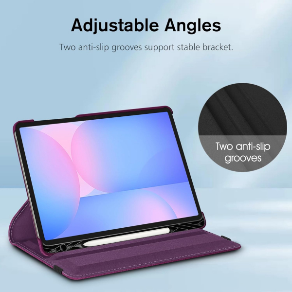Fintie Samsung Galaxy Tab S10 FE Rotating Klf-Purple