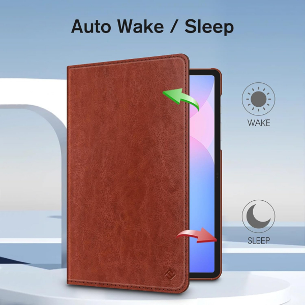 Fintie Samsung Galaxy Tab S10 FE Rotating Klf-Brown