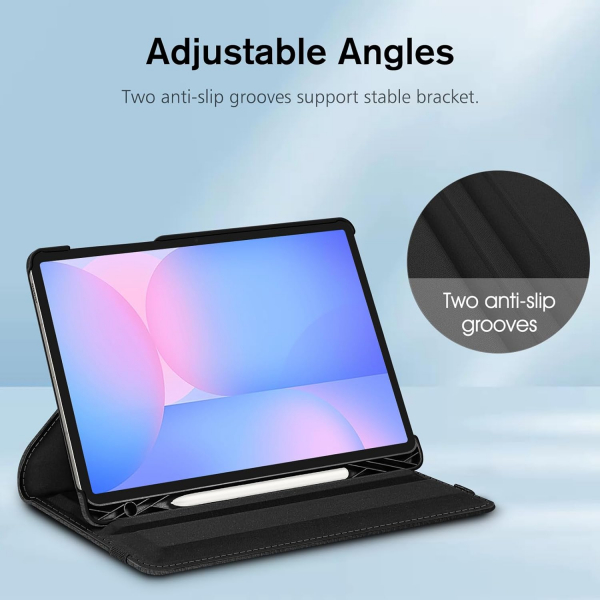 Fintie Samsung Galaxy Tab S10 FE Rotating Klf-Black 