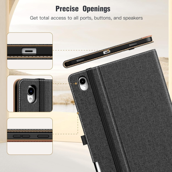 MoKo Samsung Galaxy Tab S11 Standl Klf -Black Brown