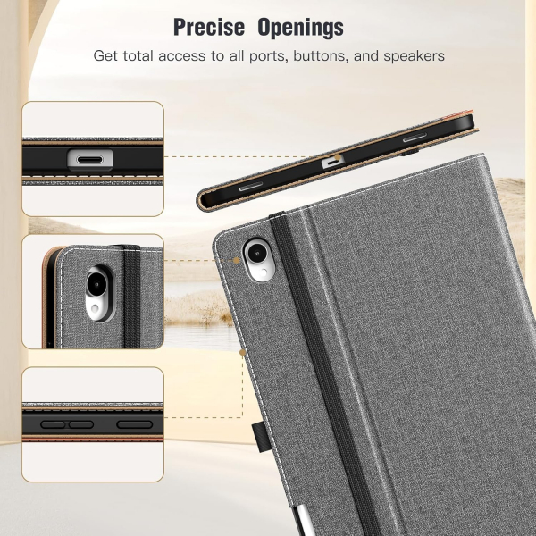 MoKo Samsung Galaxy Tab S11 Standl Klf -Grey Brown