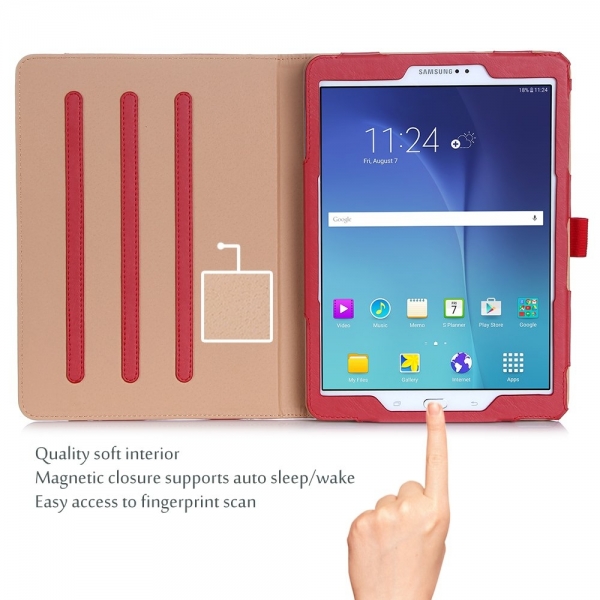 ProCase Samsung Galaxy Tab S2 Stand Klf (9.7 in)-Red