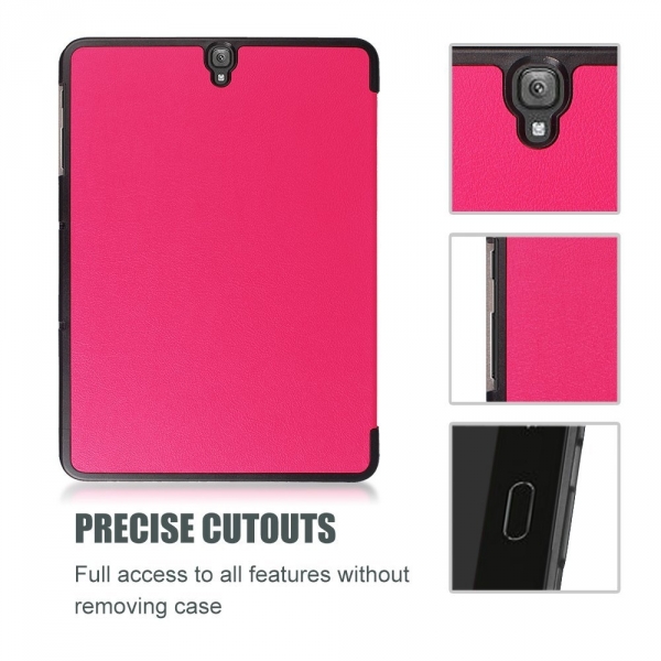 ProCase Samsung Galaxy Tab S3 Stand Klf (9.7 in)-Magenta