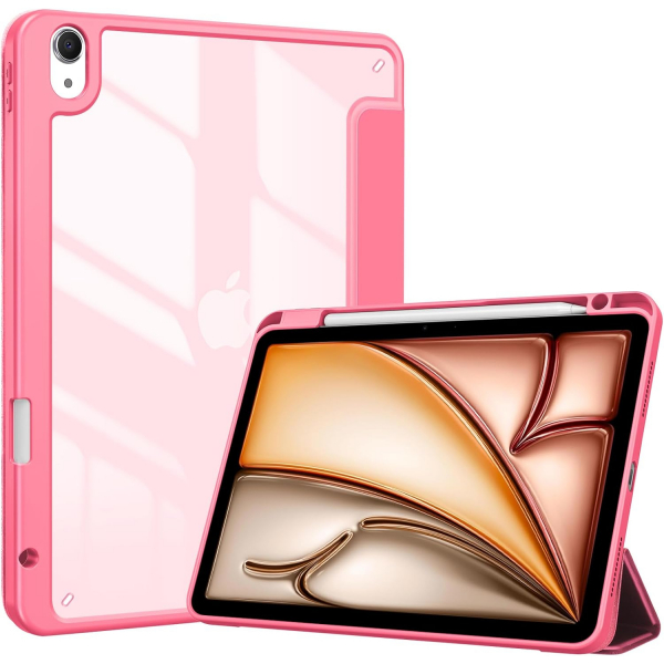 ProCase Smart Folio iPad Air M2 Klf (11 in)-Melonpink