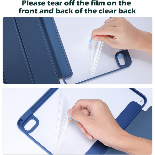 ProCase Smart Folio iPad Air M2 Klf (11 in)-Navy 